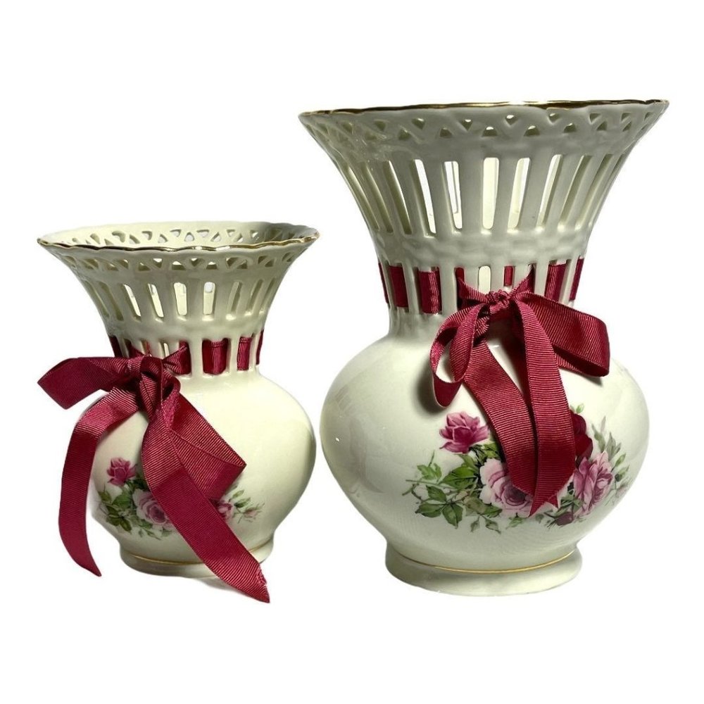 Set of 2 Vases-Formalities by Baum Bros.
